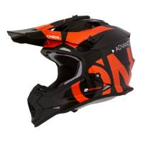ONeal Kids 2SRS Slick Black Orange Motocross Helmet