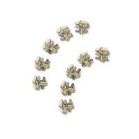 Sidi SRS Fast Release Gold Toe Screws-With Washer SMS/SRS PK-10