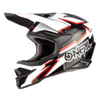 ONeal 3 Series Voltage Black White Motocross Helmet