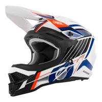 ONeal 3 Series Vision White Black Orange Motocross Helmet