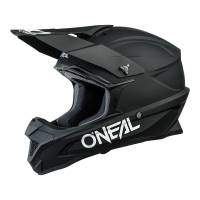 ONeal Kids 1SRS Solid Black Motocross Helmet
