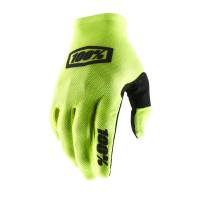 100% Celium 2 Fluo Yellow Black Motocross Gloves