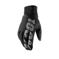 100% Hydromatic Brisker Black Motocross Gloves