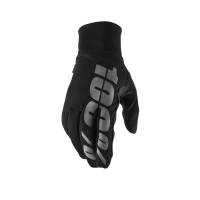 100% Hydromatic Black Waterproof Motocross Gloves