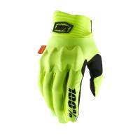100% Cognito Fluo Yellow Black Motocross Gloves