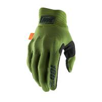 100% Cognito Army Green Black Motocross Gloves