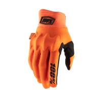 100% Cognito Fluo Orange Black Motocross Gloves