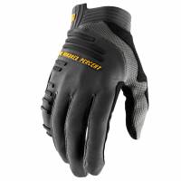 100% R-Core Charcoal Motocross Gloves