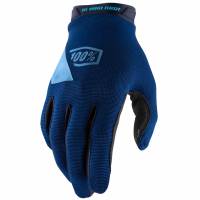 100% Ridecamp Navy Motocross Gloves