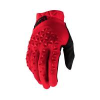100% Geomatic Red Motocross Gloves