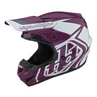 Troy Lee Designs GP Overload Ginger White Motocross Helmet