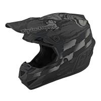 Troy Lee Designs SE4 Polyacrylite Strike Grey Silver Motocross Helmet
