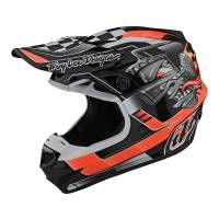 Troy Lee Designs SE4 Polyacrylite Carb Black Motocross Helmet