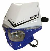 UFO Stealth headlight 12V 35W - White Blue