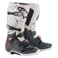 Alpinestars Tech 7 Grey Red Fluo Motocross Boots