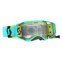 Scott Prospect Teal Blue Yellow Clear Lens WFS Goggles