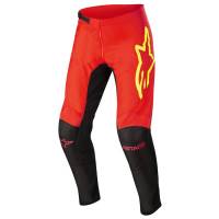 Alpinestars Fluid Tripple Black Red Fluo Yellow Fluo Motocross Pants