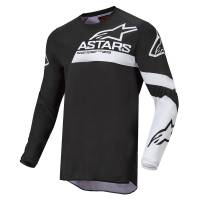 Alpinestars Fluid Chaser Black White Motocross Jersey