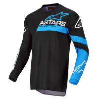 Alpinestars Fluid Chaser Black Blue Neon Motocross Jersey