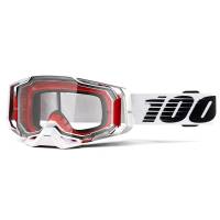 100% Armega Lightsaber Clear Lens Motocross Goggles
