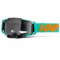 100% Armega Clark Clear Lens Goggles with noseguard