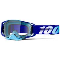 100% Armega Royal Essential Clear Lens Motocross Goggles
