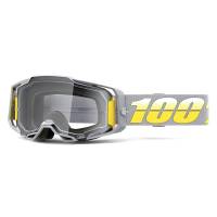 100% Armega Complex Clear Lens Motocross Goggles