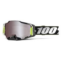 100% Armega Factory HiPer Red Mirror Lens Motocross Goggles