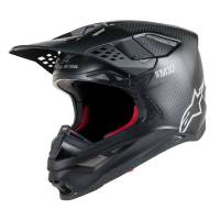 Alpinestars Supertech SM10 Solid Black Motocross Helmet