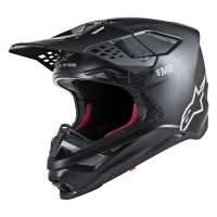 Alpinestars Supertech SM8 Solid Black Motocross Helmet