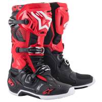 Alpinestars Tech 10 Red Black Motocross Boots