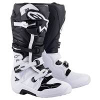 Alpinestars Tech 7 White Black Motocross Boots