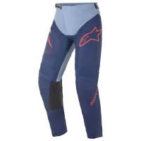 Alpinestars Racer Braap Dark Blue Red Motocross Pants 