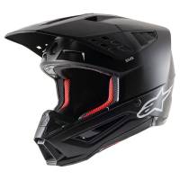 Alpinestars Supertech SM5 Solid Black Motocross Helmet