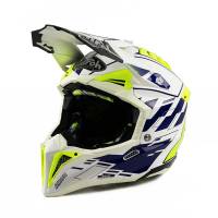 Airoh Aviator 3 Rampage Blue Gloss Helmet