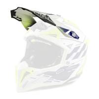 Airoh Aviator 3 Rampage Blue Gloss Replacement Peak