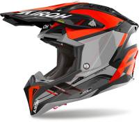 Airoh Aviator 3 Saber Orange Gloss MX Helmet
