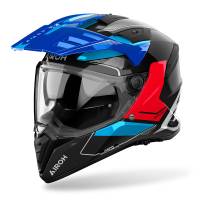 Airoh Bandit - Tune Blue Red Gloss Helmet