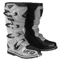 UFO Obsidian Grey Motocross Boots