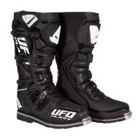 UFO Obsidian Black Motocross Boots