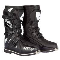 UFO Kids Typhoon Black Motocross Boots