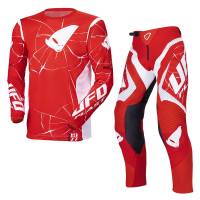 UFO Bullet Red Motocross Kit Combo