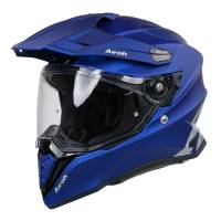 Airoh Commander Blue Matt Adventure Helmet