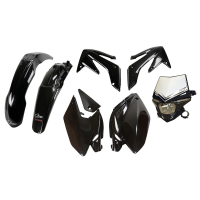 UFO Plastic Kit Honda CRF 250X Black