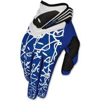 UFO Punk Gloves - Blue