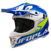 UFO Intrepid Off-Road Helmet - Blue Yellow