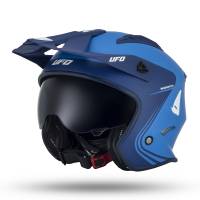 UFO Sheratan Jet Blue Open Face Helmet