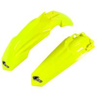 UFO Honda CRF 250R (18-21) CRF 250RX (19-21) CRF 450R/RX (17-20) Neon Yellow Fenders Kit