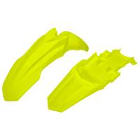 UFO Honda CRF 110F (19-23) Neon Yellow Fenders Kit