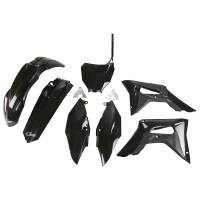 UFO Honda CRF 250R (18-21) CRF 450R (17-20) Black Replica Plastic Kit